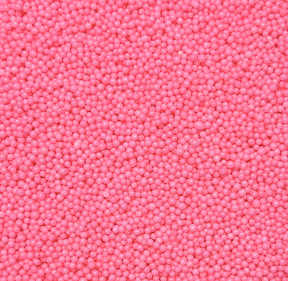 Perfectly Pink Nonpareils | www.sprinklebeesweet.com