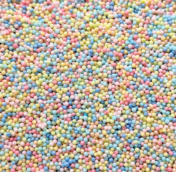 Shimmer Pastel Summer Dreams Nonpareils Mix | www.sprinklebeesweet.com