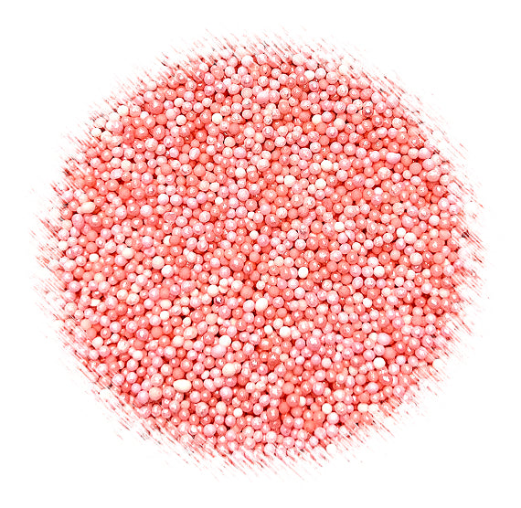 Bulk Nonpareils: Ombre Baby Pink | www.sprinklebeesweet.com
