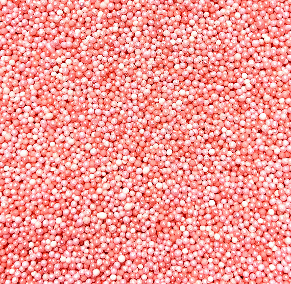Bulk Nonpareils: Ombre Baby Pink | www.sprinklebeesweet.com