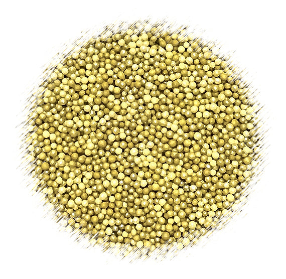 Ombré Nonpareils Mix: Chartreuse | www.sprinklebeesweet.com