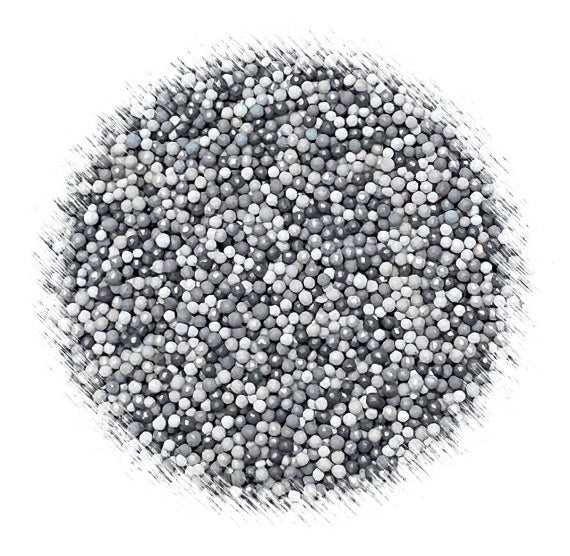 Ombré Nonpareils Mix: Gray | www.sprinklebeesweet.com
