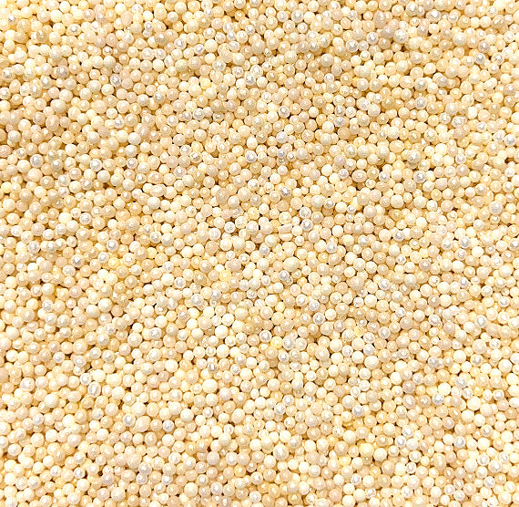 Ombré Nonpareils Mix: Ivory | www.sprinklebeesweet.com