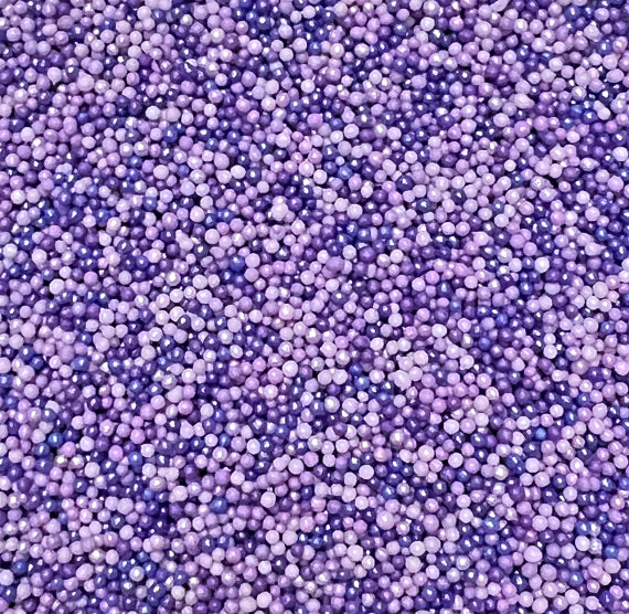 Ombré Nonpareils Mix: Purple | www.sprinklebeesweet.com