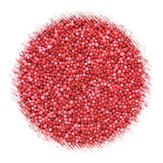Ombré Nonpareils Mix: Coral Red | www.sprinklebeesweet.com