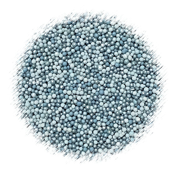 Ombré Nonpareils Mix: Shore Blue | www.sprinklebeesweet.com