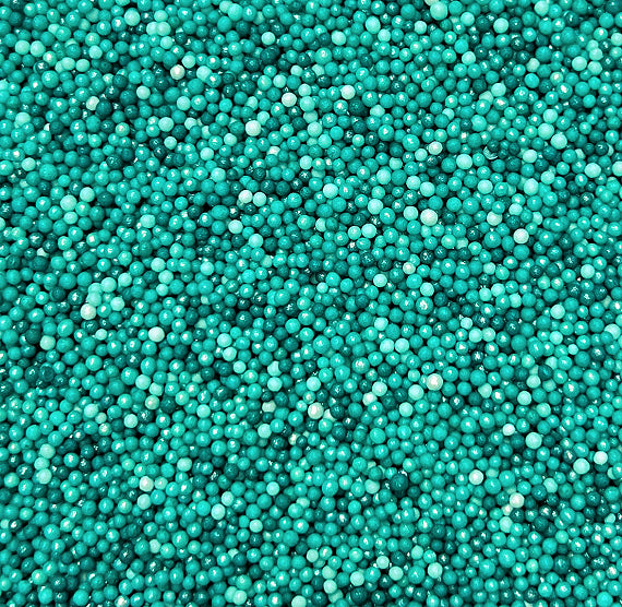 Ombré Nonpareils Mix: Teal | www.sprinklebeesweet.com