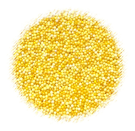 Bulk Nonpareils: Ombre Yellow | www.sprinklebeesweet.com