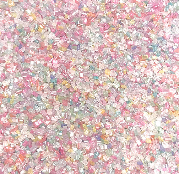 Shimmer Pastel Sparkling Sugar | www.sprinklebeesweet.com