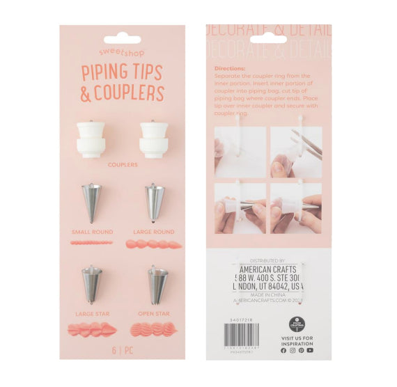 Sweetshop Piping Tips Set | www.sprinklebeesweet.com