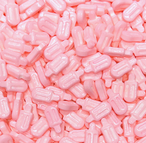 Pink Popsicle Candy Sprinkles | www.sprinklebeesweet.com