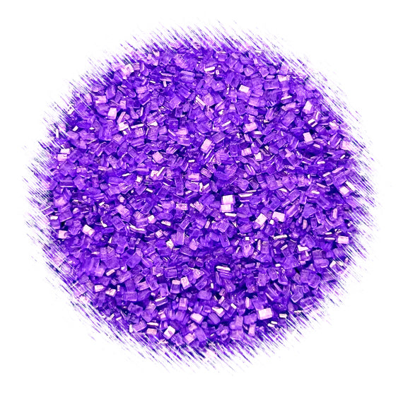 Purple Sparkling Sugar | www.sprinklebeesweet.com