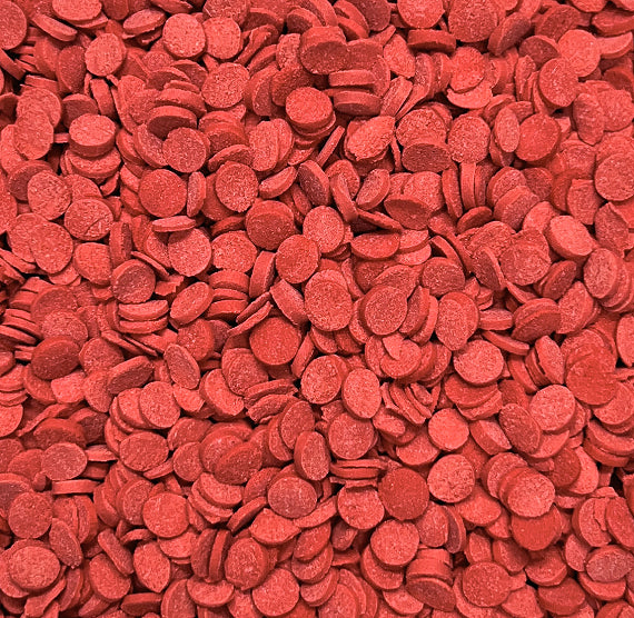 Red Dot Sprinkles: 5mm | www.sprinklebeesweet.com