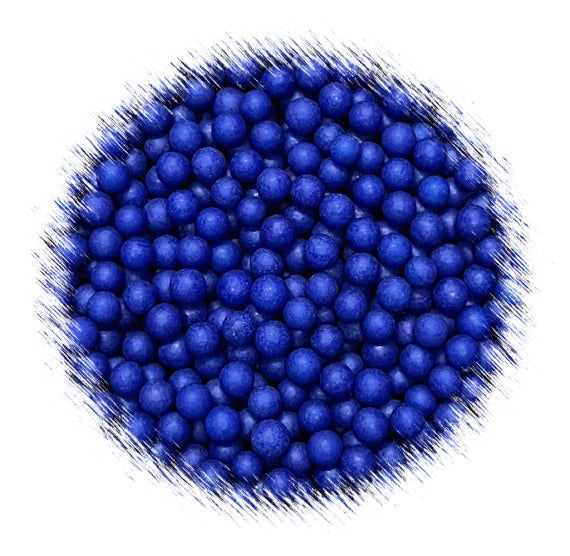 Royal Blue Sugar Pearls: 3mm | www.sprinklebeesweet.com