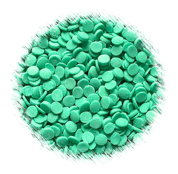 Sea Mint Dot Sprinkles: 4mm | www.sprinklebeesweet.com