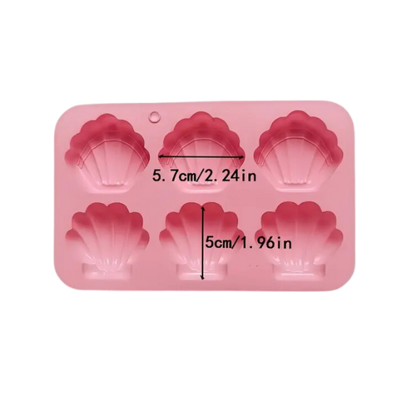 Silicone Shell Mold | www.sprinklebeesweet.com
