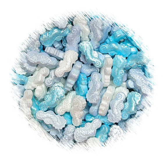 Shimmer Seahorse Candy Sprinkles | www.sprinklebeesweet.com