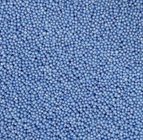 Shimmer Cornflower Blue Nonpareils | www.sprinklebeesweet.com
