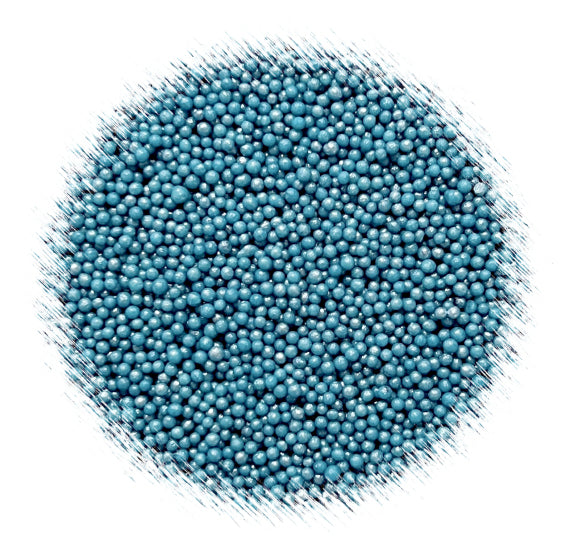 Shimmer Deep Ocean Teal Nonpareils | www.sprinklebeesweet.com