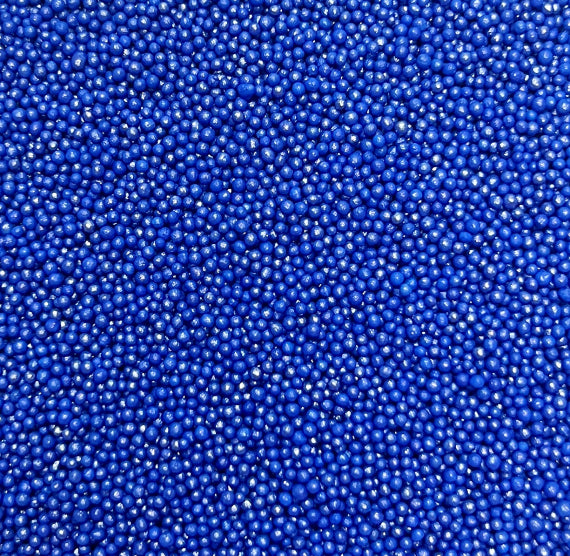 Shimmer Cobalt Blue Nonpareils | www.sprinklebeesweet.com