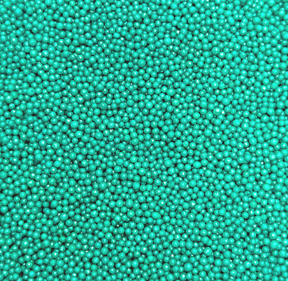Shimmer Teal Nonpareils | www.sprinklebeesweet.com