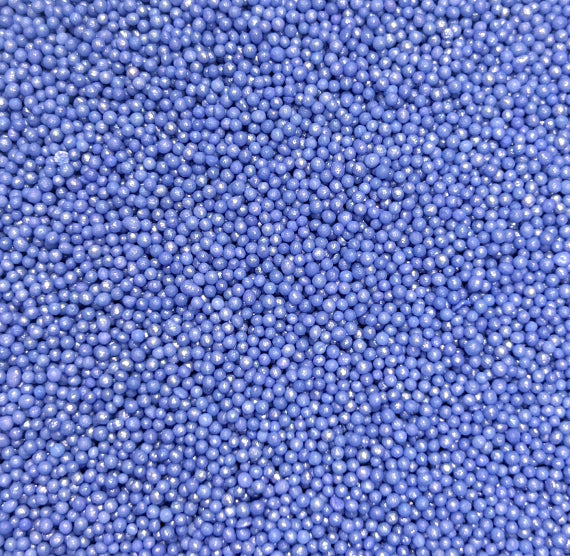 Shimmer Periwinkle Nonpareils | www.sprinklebeesweet.com