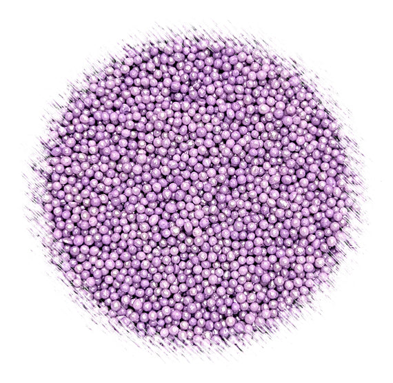 Shimmer Soft Purple Nonpareils | www.sprinklebeesweet.com