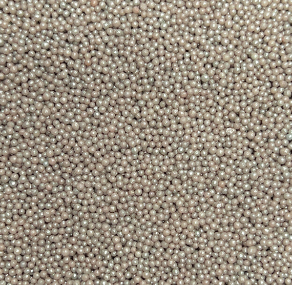 Shimmer Nonpareils: Taupe | www.sprinklebeesweet.com