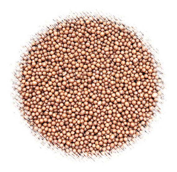 Shimmer Nonpareils: Warm Brown | www.sprinklebeesweet.com
