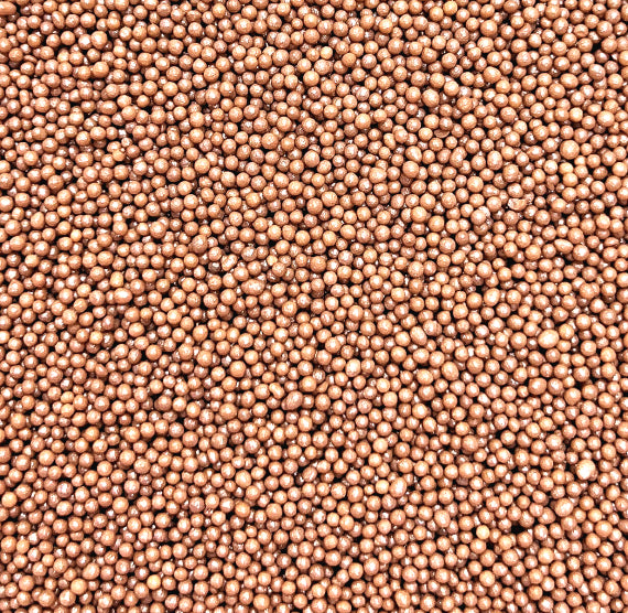 Shimmer Nonpareils: Warm Brown | www.sprinklebeesweet.com
