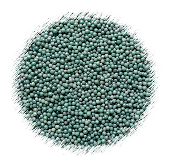 Shimmer Smoky Green Nonpareils | www.sprinklebeesweet.com