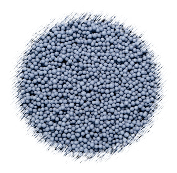 Soft Gingham Blue Nonpareils | www.sprinklebeesweet.com