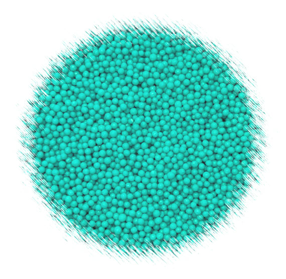 Soft Teal Nonpareils | www.sprinklebeesweet.com