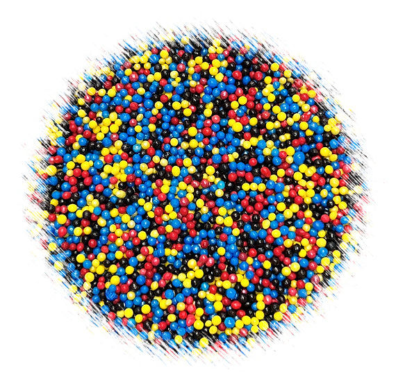 Super Hero Nonpareils Mix | www.sprinklebeesweet.com