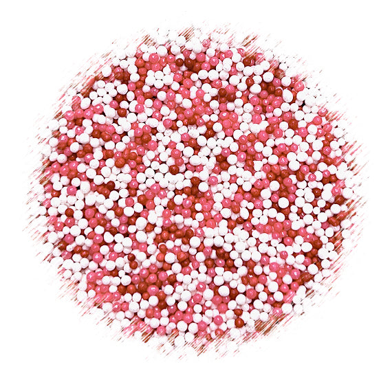 Valentine's Day Nonpareils Mix | www.sprinklebeesweet.com