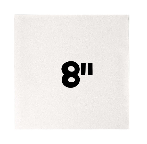 8 Inch Square Cake Boards: White | www.sprinklebeesweet.com