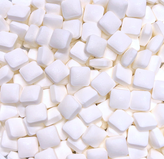 Puffy Square Candy Sprinkles: White | www.sprinklebeesweet.com