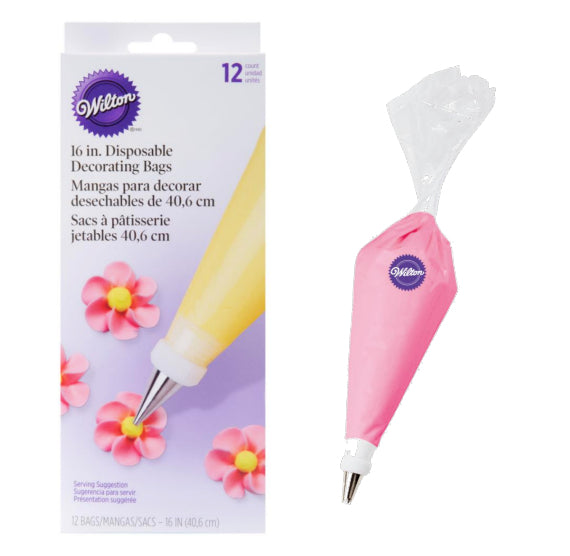 Wilton Disposable Piping Bags: 16" | www.sprinklebeesweet.com