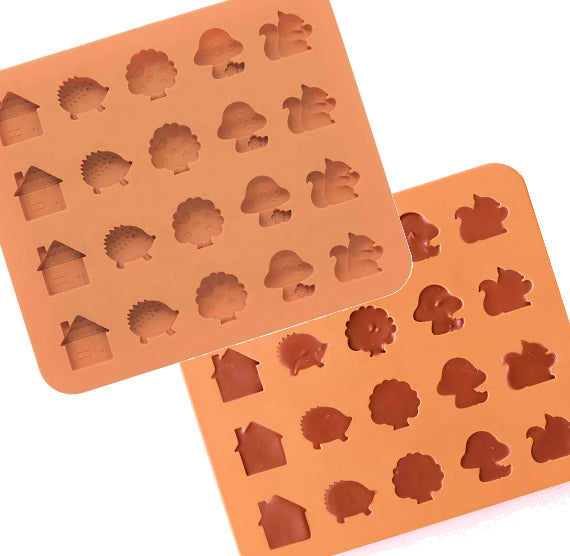 Woodland Animals Mold | www.sprinklebeesweet.com
