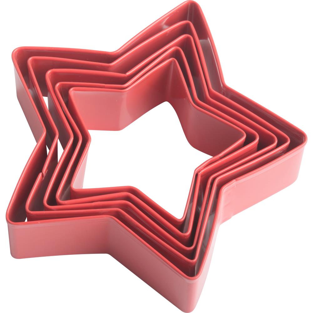 5 Piece Star Cookie Cutter Set | www.sprinklebeesweet.com