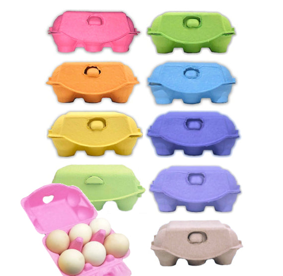 Rainbow Egg Cartons: 10 Colors | www.sprinklebeesweet.com