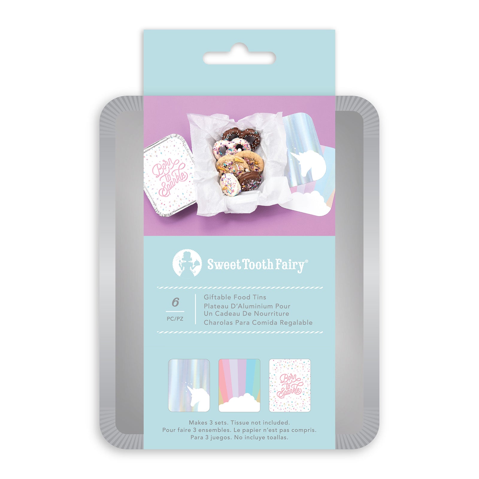 Unicorn Rainbow Treat Tins: Small | www.sprinklebeesweet.com
