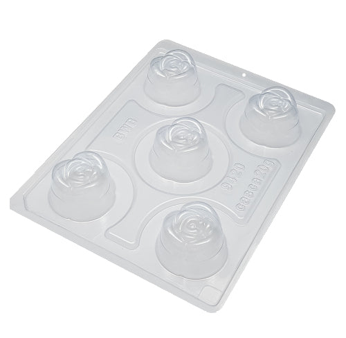 BWB 3 Part Mold: 9420 Rose | www.sprinklebeesweet.com