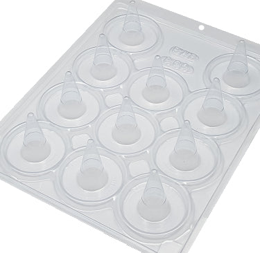 BWB 3 Part Mold: 860 Small Cone | www.sprinklebeesweet.com