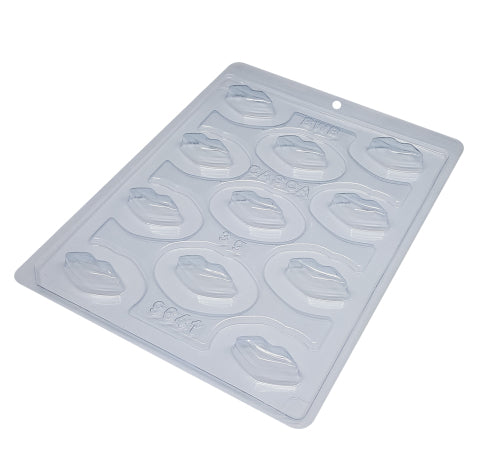 BWB 3 Part Mold: 9641 Small Lips | www.sprinklebeesweet.com