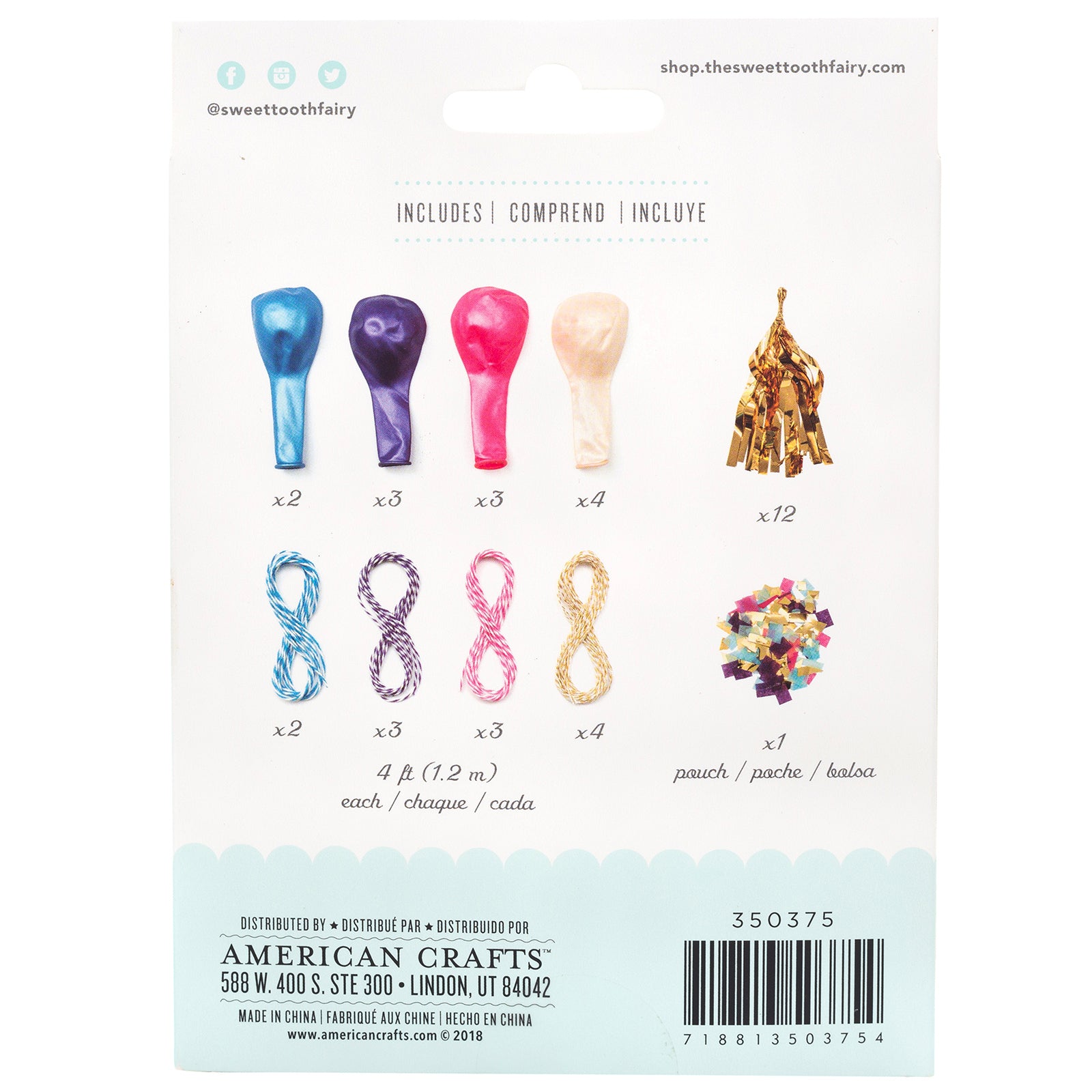 Unicorn Confetti Balloon Kit | www.sprinklebeesweet.com