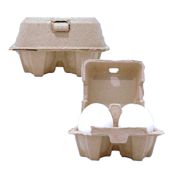 Natural Egg Cartons: 4 Egg | www.sprinklebeesweet.com