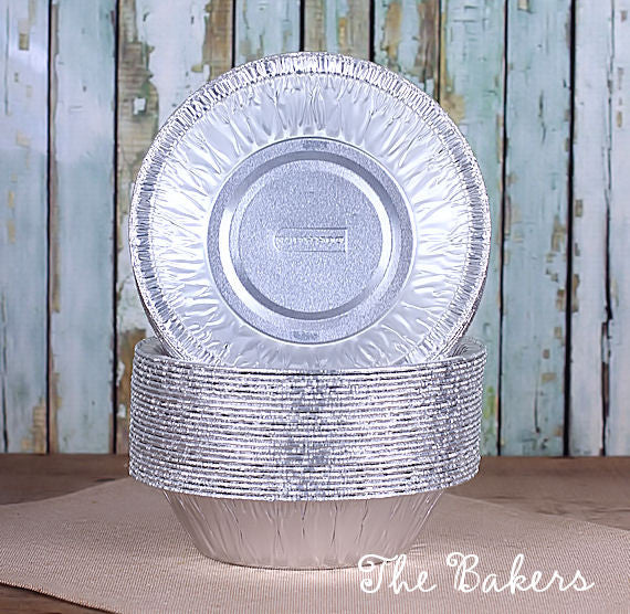 Small 5" Foil Pie Pans: 50 | www.sprinklebeesweet.com