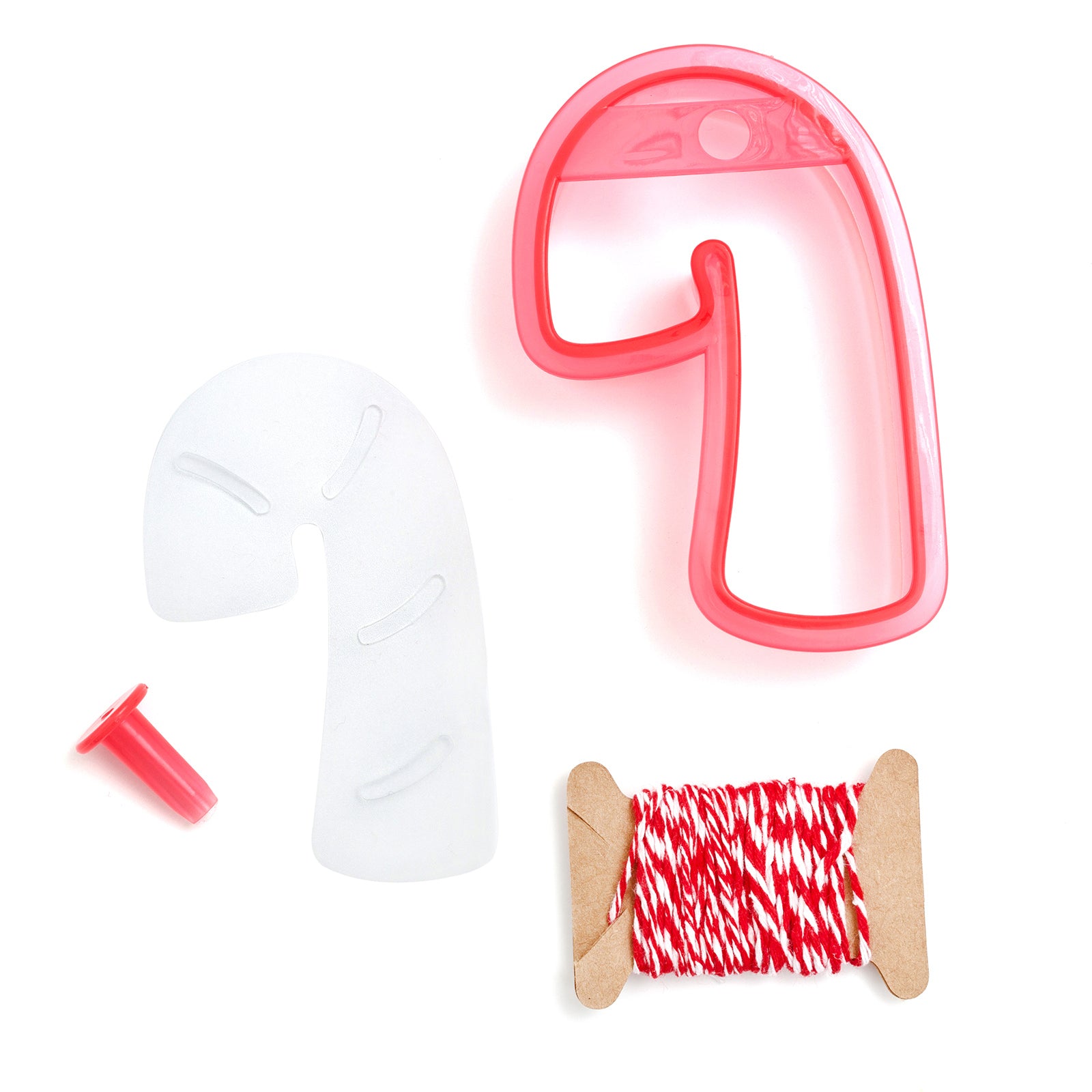 Sweet Sugarbelle Ornament Cookie Cutter Kit: Candy Cane | www.sprinklebeesweet.com