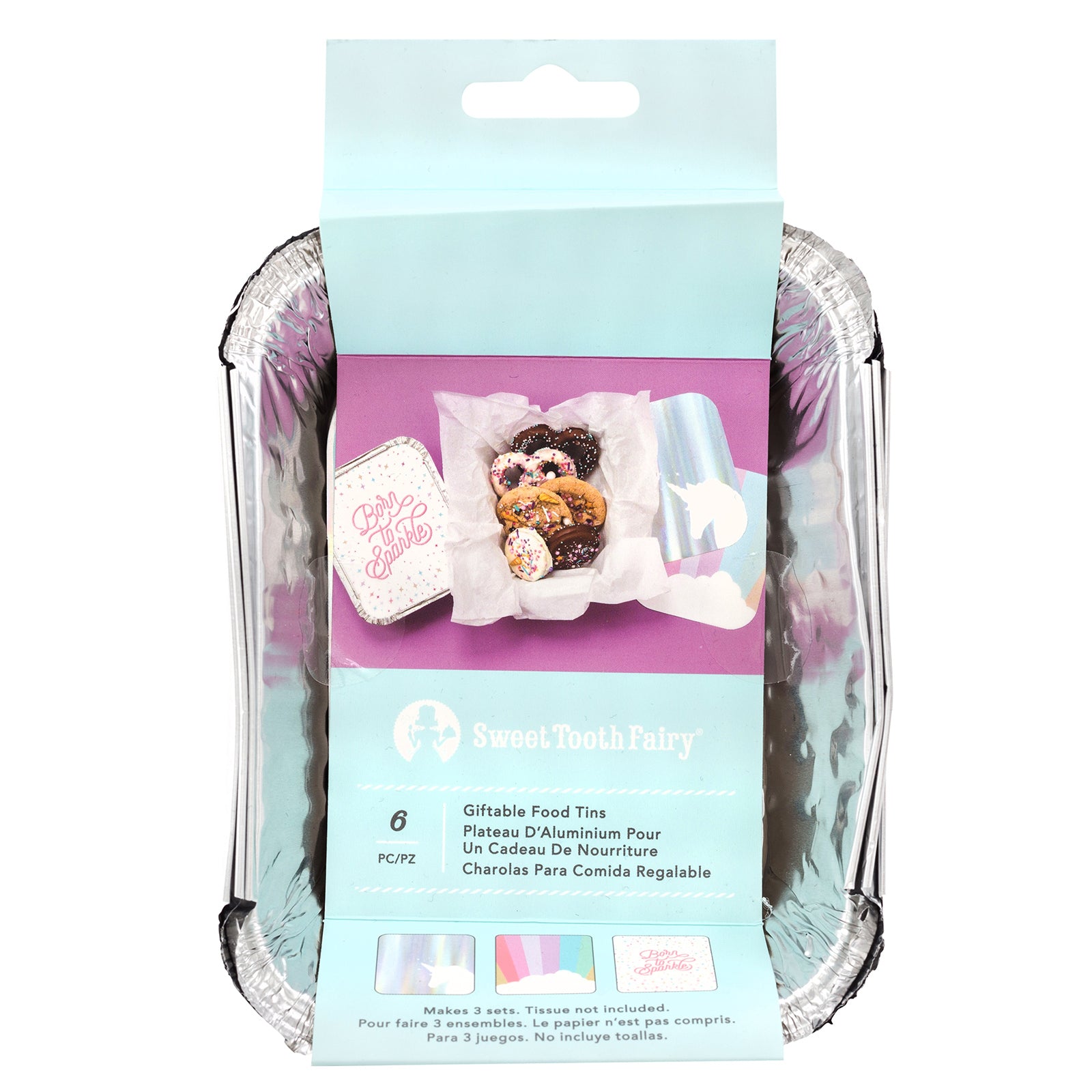 Unicorn Rainbow Treat Tins: Small | www.sprinklebeesweet.com